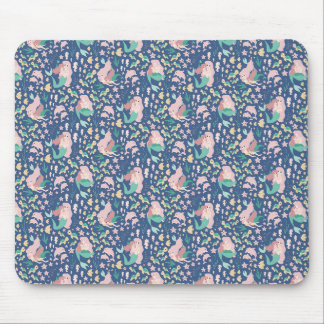 Mermaid Mutter Tochter Bonding Ocean Dark Version Mousepad