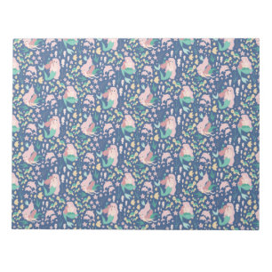 Mermaid Mutter Tochter Bonding Ocean Dark Version Notizblock