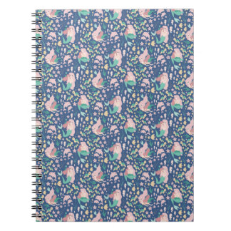 Mermaid Mutter Tochter Bonding Ocean Dark Version Notizblock