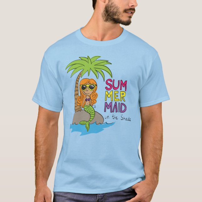 Mermaid Niedlich Kids T-Shirt (Vorderseite)