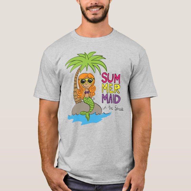 Mermaid Niedlich Kids T-Shirt (Vorderseite)