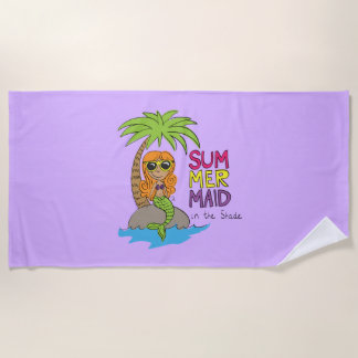 Mermaid Niedlich Summer Kids Strandtuch