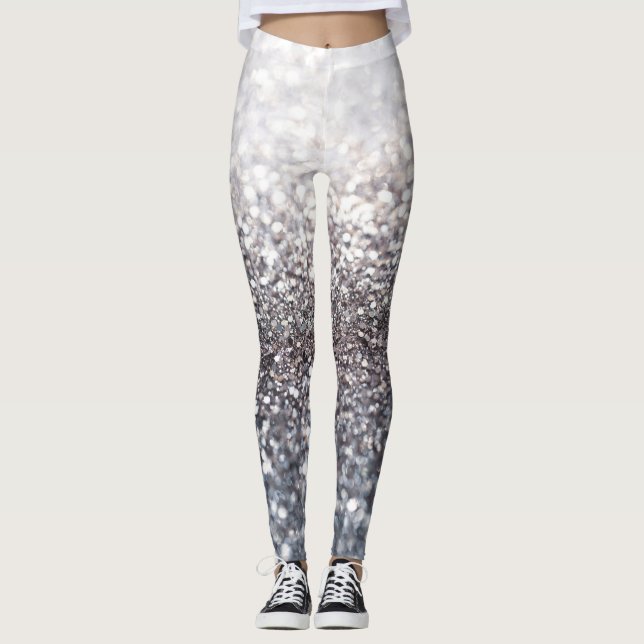 Mermaid Ocean Glitzer Glam #3 (Imitate Glitzer) #a Leggings (Vorderseite)