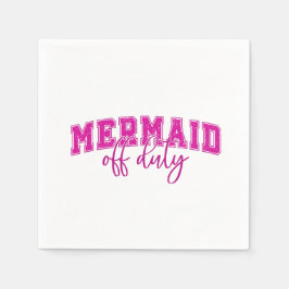 Mermaid Off Duty | Coastal Entertaining Serviette