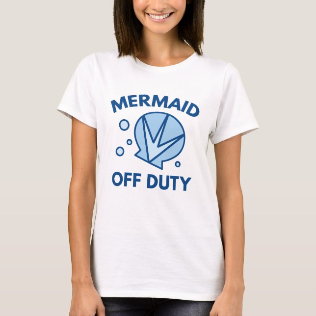 Mermaid Off Duty T-Shirt (Vorderseite)