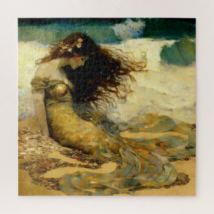 Mermaid on Golden Sands Puzzle