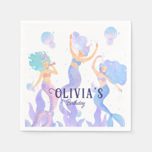 Mermaid Party Serviette