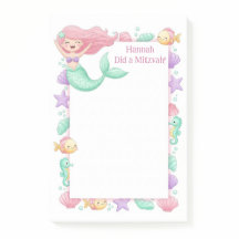 Mermaid Personalisiert Mitzvah
