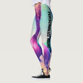 Mermaid PERSONALIZE Leggings