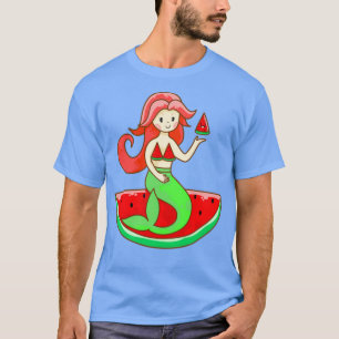 Mermaid Pixie Watermelon T-Shirt