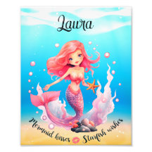 Mermaid-Plakat