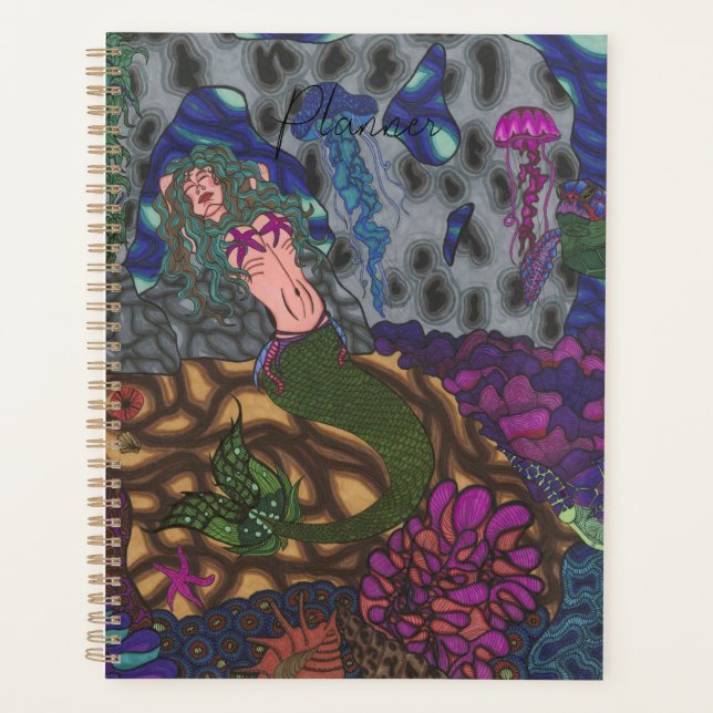Mermaid Planner Planer (Vorderseite)