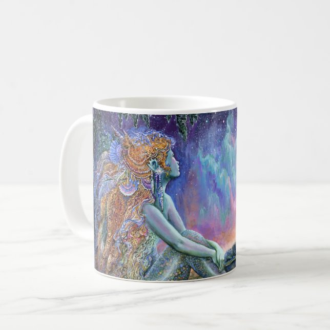 Mermaid Pool-Tasse Kaffeetasse (Vorderseite Links)