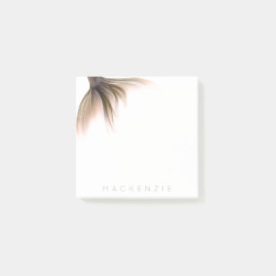 Mermaid Posh Schwanz   Dusty Terracotta Peach Cust Post-it Klebezettel