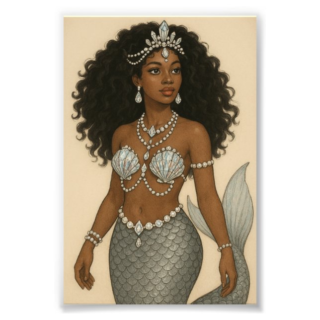 Mermaid Poster (Vorne)