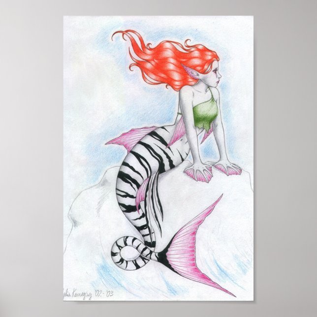 Mermaid Poster (Vorne)