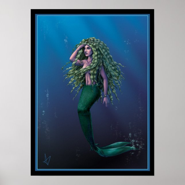 Mermaid Poster (Vorne)