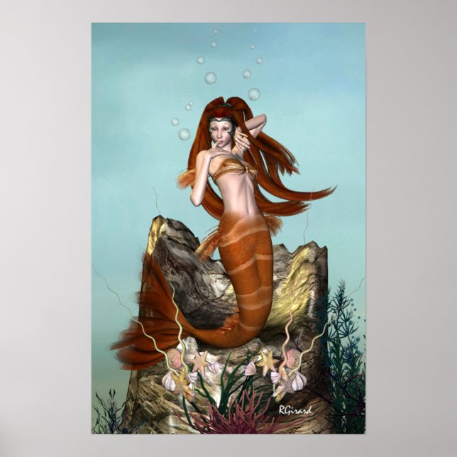 Mermaid Poster (Vorne)