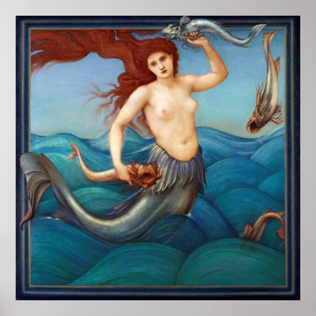 Mermaid Poster (Vorne)