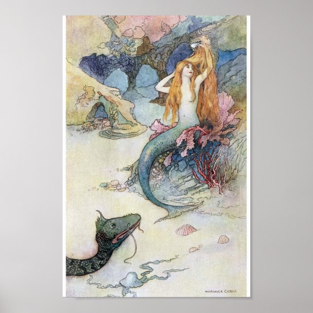 Mermaid Poster (Vorne)