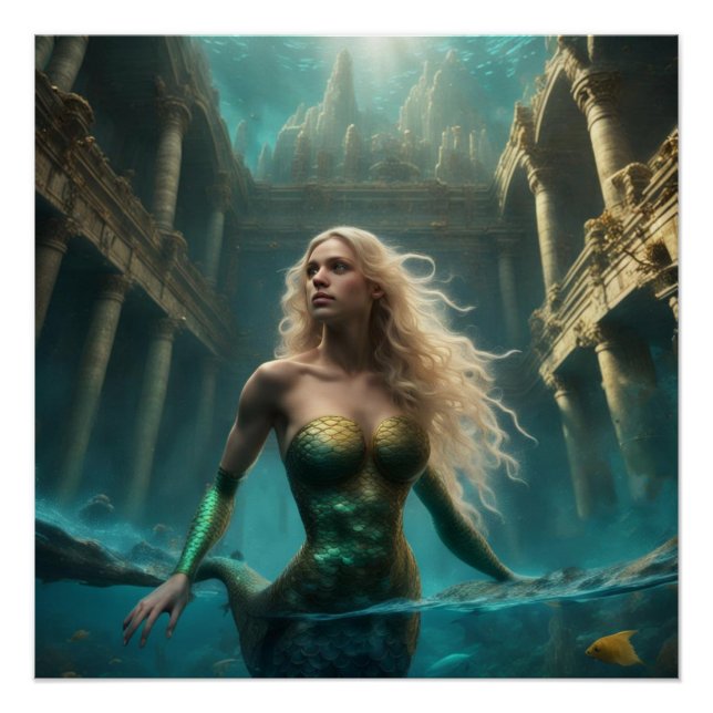 Mermaid Poster (Vorderseite)