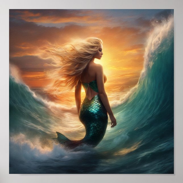 Mermaid Poster (Vorne)