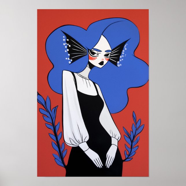 Mermaid Poster (Vorne)