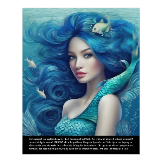 Mermaid Poster (Vorderseite)
