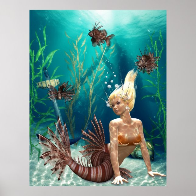 Mermaid Poster (Vorne)