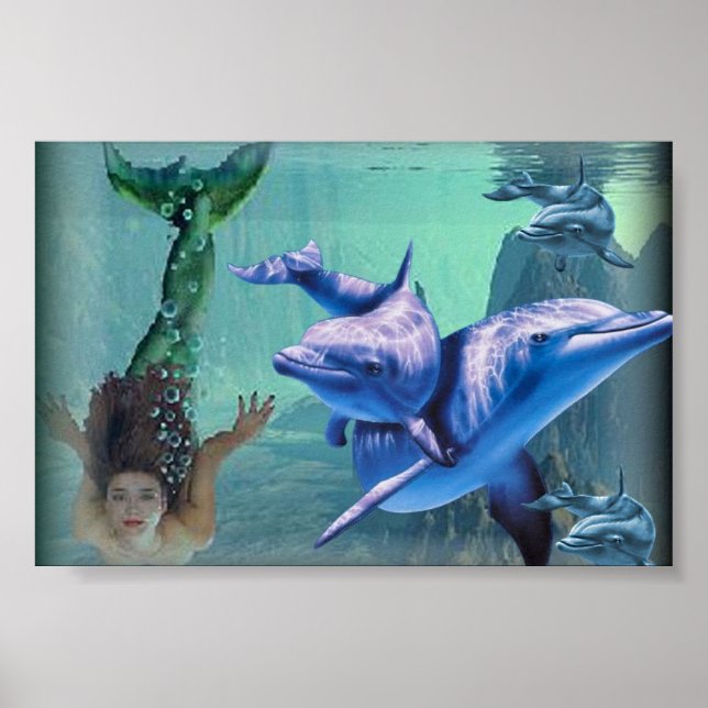 Mermaid Poster (Vorne)