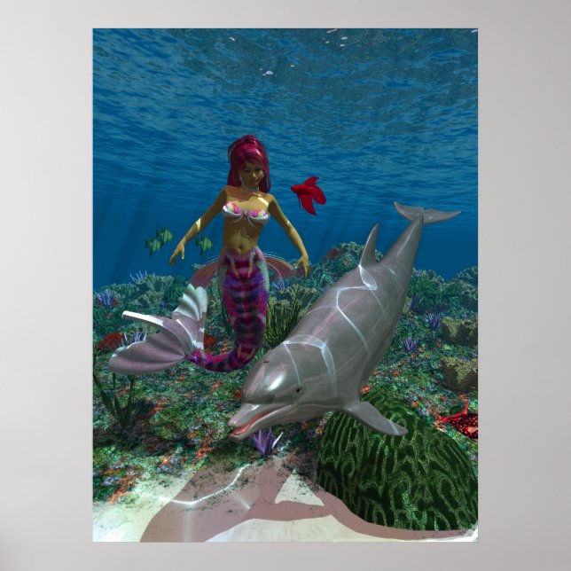 Mermaid Poster (Vorne)