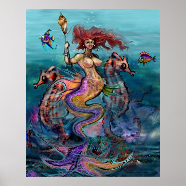 Mermaid Poster (Vorne)
