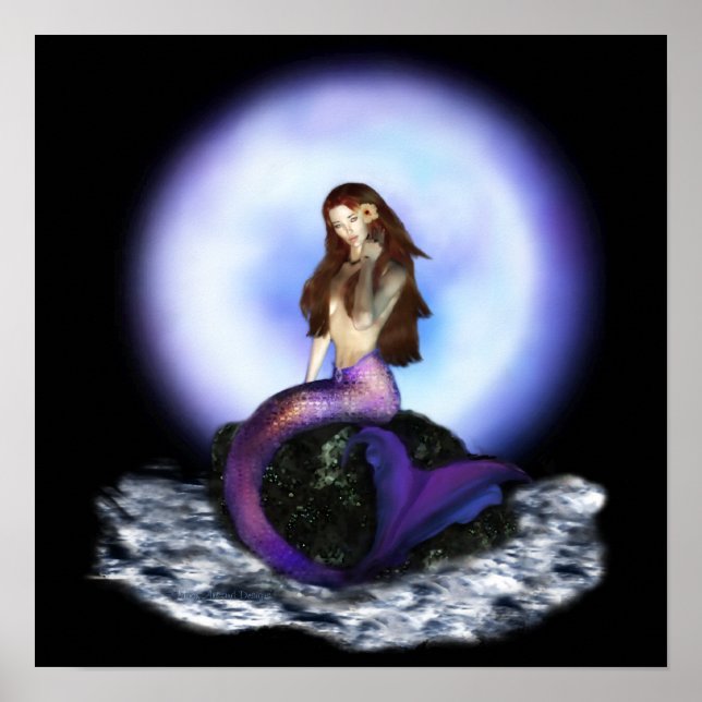 Mermaid Poster glauben (Vorne)