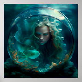 Mermaid-Poster Poster