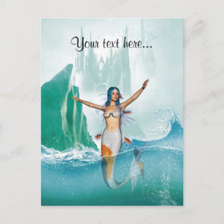 Mermaid Postkarte