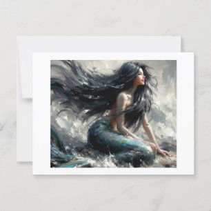 Mermaid Postkarte