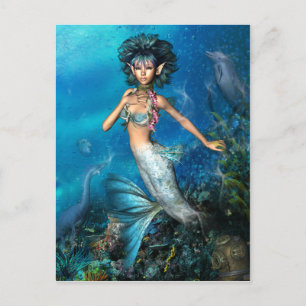 Mermaid Postkarte
