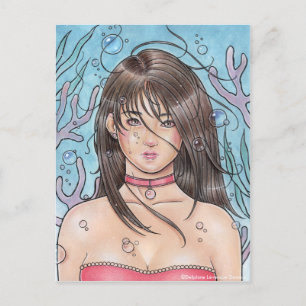Mermaid Postkarte