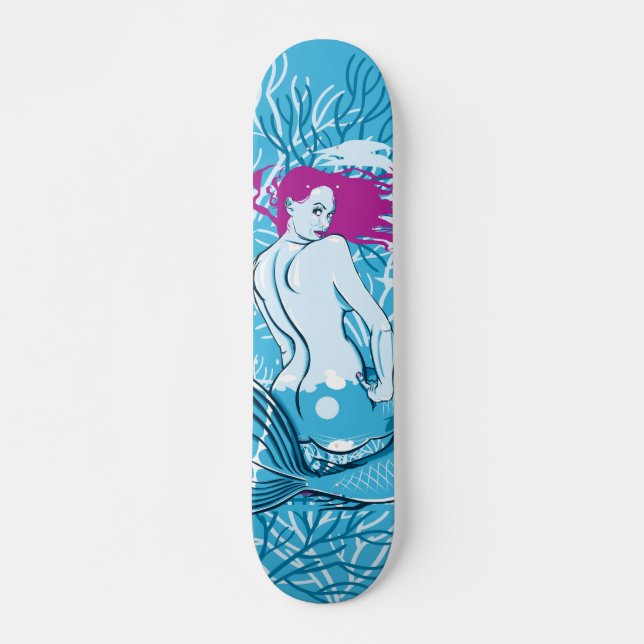 Mermaid Pro Skateboard (Vorne)