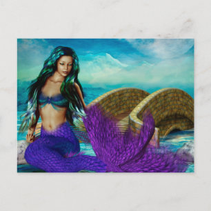 Mermaid Saisonserie "McBeth" WINTER Postkarte