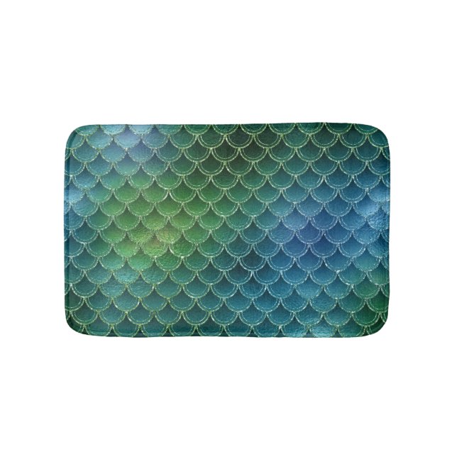 Mermaid Scale Badematte (Vorderseite)
