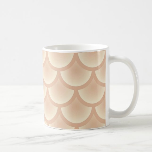 Mermaid Scale-Tasse Kaffeetasse (Rechts)