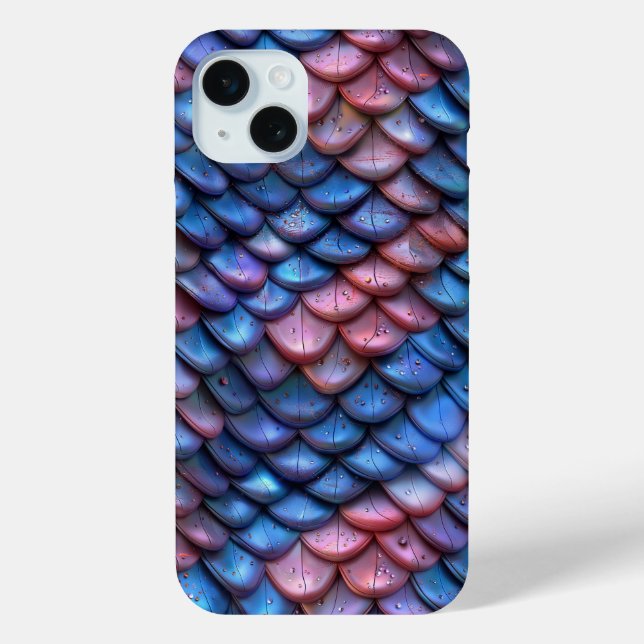 Mermaid Scales Case-Mate iPhone Hülle (Rückseite)