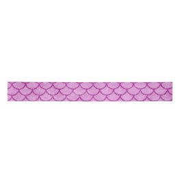 Mermaid Scales Design Satinband