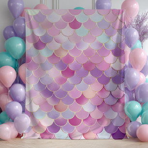 Mermaid Scales Geburtstagsparty Tapestory Wandteppich