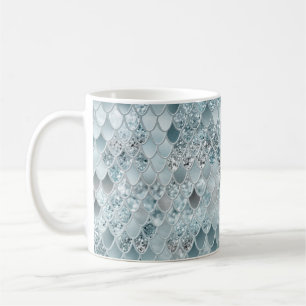 Mermaid Scales Glam #13 (Imitate Glitzer) #decor # Kaffeetasse