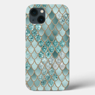 Mermaid Scales Glam #4 (Imitate Glitzer) #decor #a Case-Mate iPhone Hülle