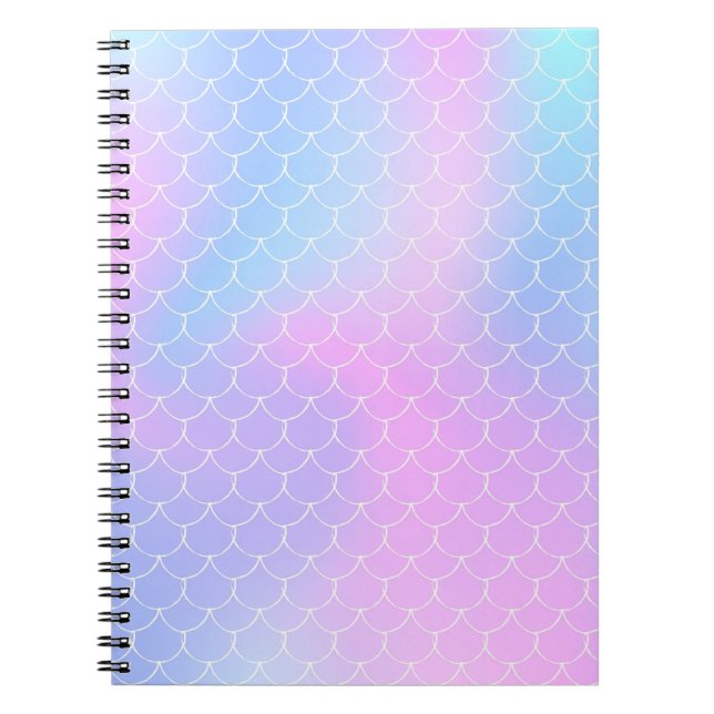 Mermaid Scales Notizblock (Vorderseite)