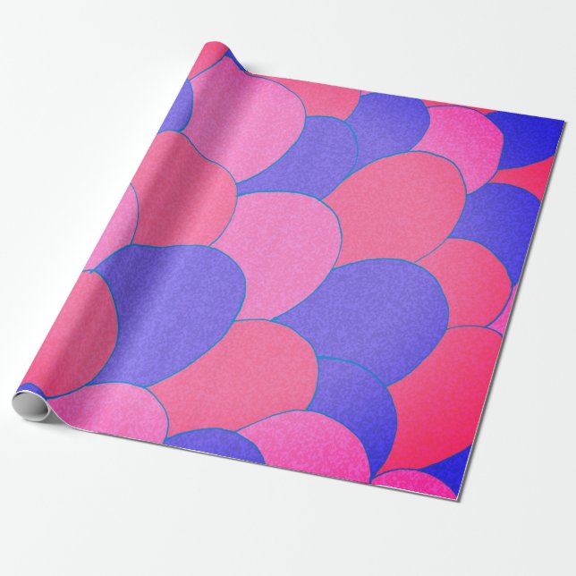 Mermaid Scales Wrapping Paper Geschenkpapier (Ungerollt)