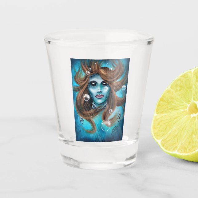 Mermaid Schnapsglas (Vorderseite)